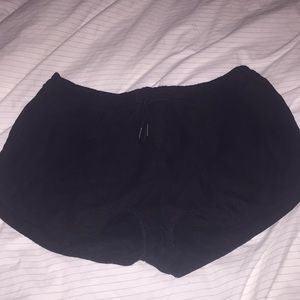 Community by Aritzia black linen shorts